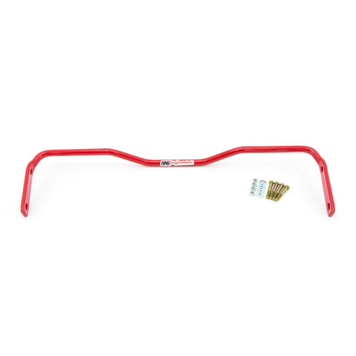 UMI 4034-R 64-72 A-Body 1 Inch Solid Chromoly Rear Sway Bar, Red