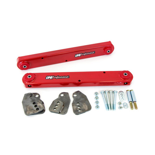UMI 3020-R 78-87 G-Body Rear Lift Bar Set-Up, Adjustable, Red