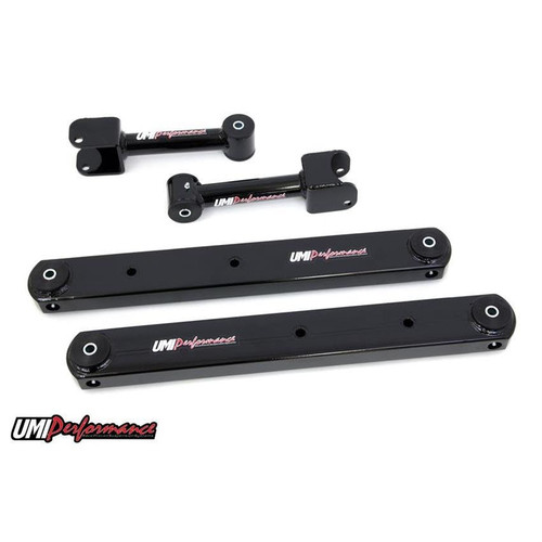UMI 302116-B 78-88 G-Body Rear Control Arms, Boxed Lowers, Black