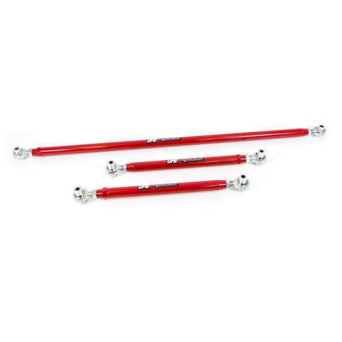 UMI 201723CM-R 82-02 F-Body Dbl. Adj. Panhard Bar&Lower Arms, Red