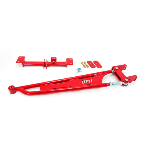 UMI 2200CM-R 93-02 F-Body Torque Arm, Tunnel Mount,Chromoly, Red