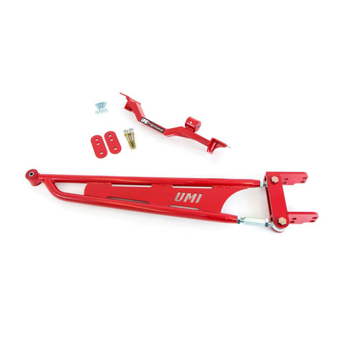 UMI 2202CM-R 93-02 F-Body Tunnel Mount Torque Arm, Chromoly, Red