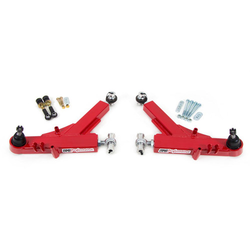UMI 2309-R 93-02 F-Body Boxed Adj. Lower A-Arms, Rod Ends, Red