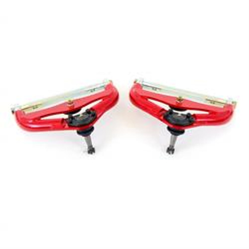 UMI 3056-3-R 78-88 G-Body, S10 Front Upper A-Arms, Adj., Red