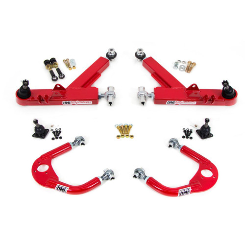 UMI 231410-R 93-02 F-Body Front A-Arm Kit, Dbl. Shear, Red
