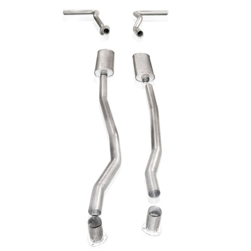 Catback Dual Turbo Chambered Mufflers Performance Connect - CT6773TS