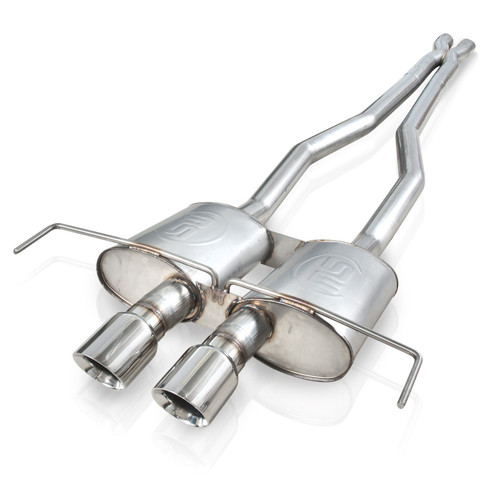 Coupe Catback Dual Turbo S-Tube Mufflers Perfromance Connect - CTSV9CPCBLMF