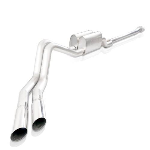 Legend Catback Dual Custom Mufflers Y-Pipe Factory Connect - FT18CBYL