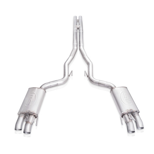 Legend Catback H-pipe Crossover w/NPP Valve Performance Connect - GT350CBHPCL