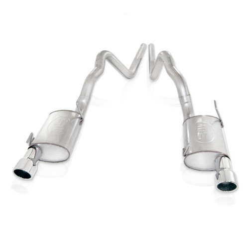 Catback Dual Chambered Mufflers Factory Connect - M08GT