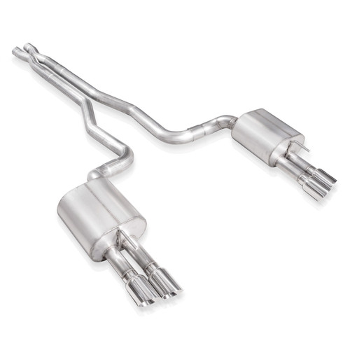 Catback Dual Turbo Chambered Mufflers Performance Connect - SS14CBHDR