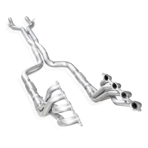 Stainless Power Headers 1-7/8" Pri. X-Pipe Catted, Valve Delete Factory Connect - SCA16HCST