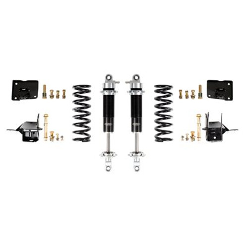 REAR COILOVER CONVERSION KIT - DOUBLE ADJUSTABLE SHOCKS - STOCK AXLE  .