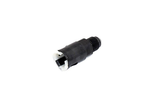 BTR AN FITTINGS - 3/8" QUICK CONNECT TO -6AN - BLACK - ADPT-03-002