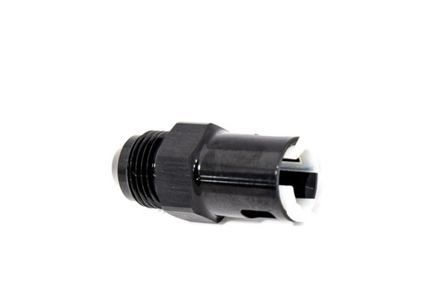 BTR AN FITTINGS - 3/8" QUICK CONNECT TO -8AN - BLACK - ADPT-03-003