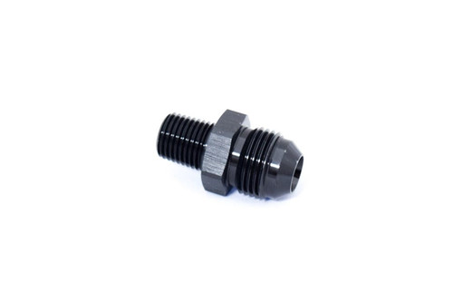 BTR AN FITTINGS - ADAPTER FITTING - 8AN TO 1/4" NPT - BLACK - ADPT-01-009