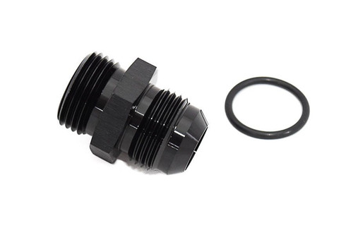 BTR AN FITTINGS - AN TO ORB ADAPTER - 12 ORB TO -12AN - BLACK - ADPT-02-013