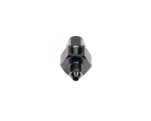 BTR 4AN MALE TO FEMALE ADAPTER - 1/8" NPT PORT - BLACK - GAU-04-1/8