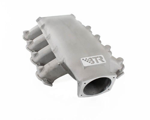 BTR TRINITY INTAKE MANIFOLD - GEN V WITHOUT INJECTOR HOLES - NATURAL - CNC RUNNERS - TRA-GENV-CNC