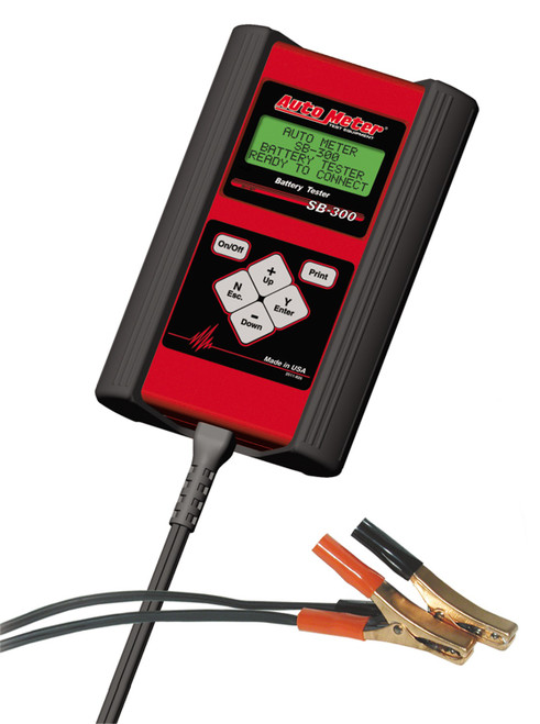 SB-300; Technician Grade Intelligent Handheld Battery Tester For 6V & 12 Applications - SB-300