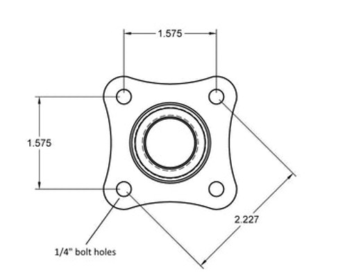 BILLET FIREWALL BULKHEAD - #12 X #12