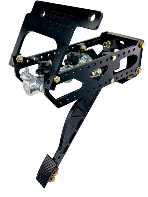 79-93 Mustang Pedal Assembly with Brake and Main Structure Anodized Black