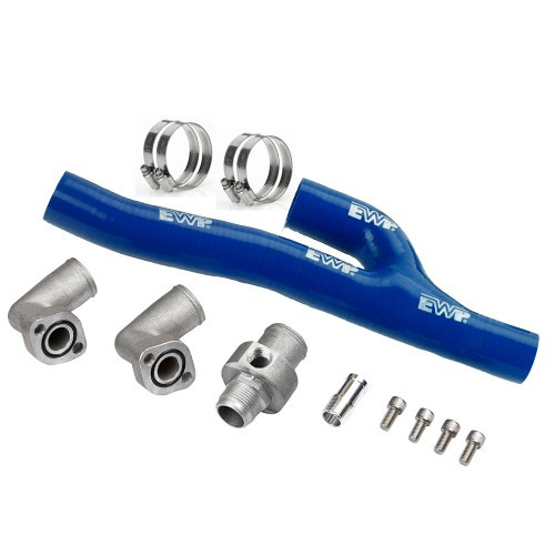 CHEV BIG BLOCK EWP BLOCK ADAPTER (BLUE HOSE) (#8620)