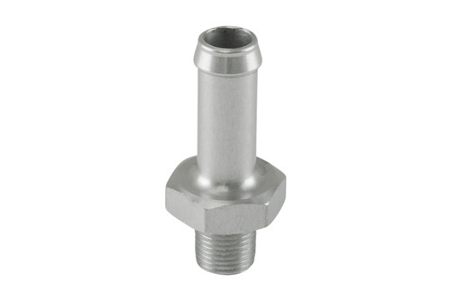 Clear, 10mm / 3/8" Hose End to -1/8 NPT Male Straight