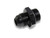 Earls AT Aluminum Adapters, Black Ano -16 To 1-1/16" - 12 Contoured Port, Part #AT985015ERL