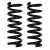 FRONT STOCK HEIGHT COIL SPRINGS - 650LB - BBC - PAIR