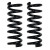 FRONT 2 IN. DROP COIL SPRINGS - BBC - PAIR