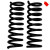  FRONT 2 IN. DROP COIL SPRINGS - SBC/LS - PAIR