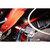 UMI 4058-R 68-72 A-Body Rear Shock Tower Brace, Bolt In, Red