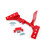 UMI 2228-R 82-92 F-Body Torque Arm Relocation Kit T5 & 700R4, Red