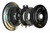 36 lbs. Billet Twin disc carbon clutch with steel flywheel for LSA Crate Motor #BC2-04LSA
