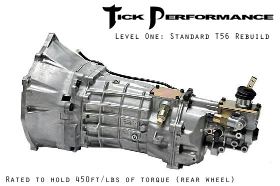 Level 1 Standard T56 Rebuild for 1997-2007 Corvette & Z06
