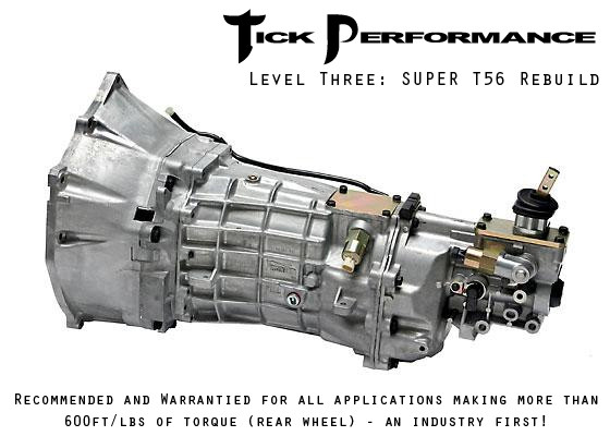 Level 3 SUPER T56 Rebuild for 1997-2007 Corvette & Z06