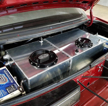 Foxbody Combo Tank, Dual Fuel - Tick Performance Inc