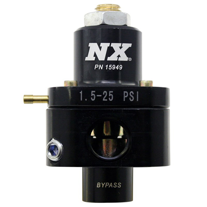 Nitrous Express Nx Billet Fuel Pressure Regulator, Bypass Style