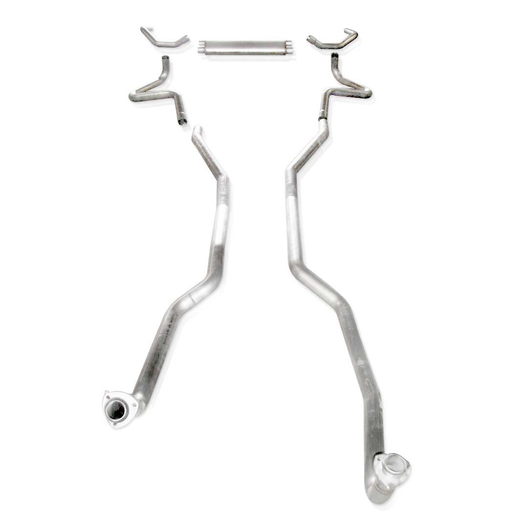 中古レストアカスタム センターネック california FASTBCK SBC Catback Transverse Muffler Fits Factory Manifolds - CA6713S