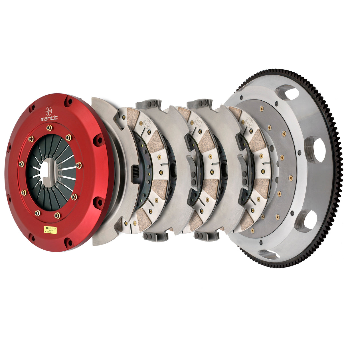 2008-2022 Challenger, R/T, SRT8, SRT Hellcat. Triple Disc Clutch
