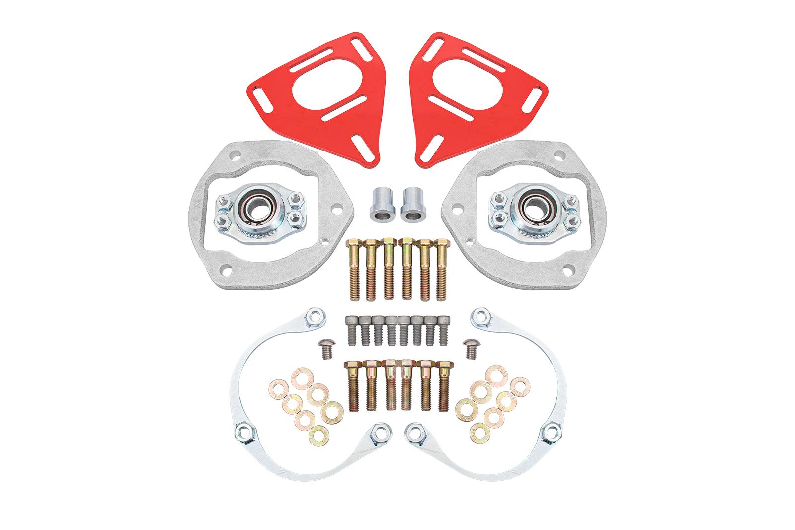 WAK360 - Caster Camber Plates, Factory Spring