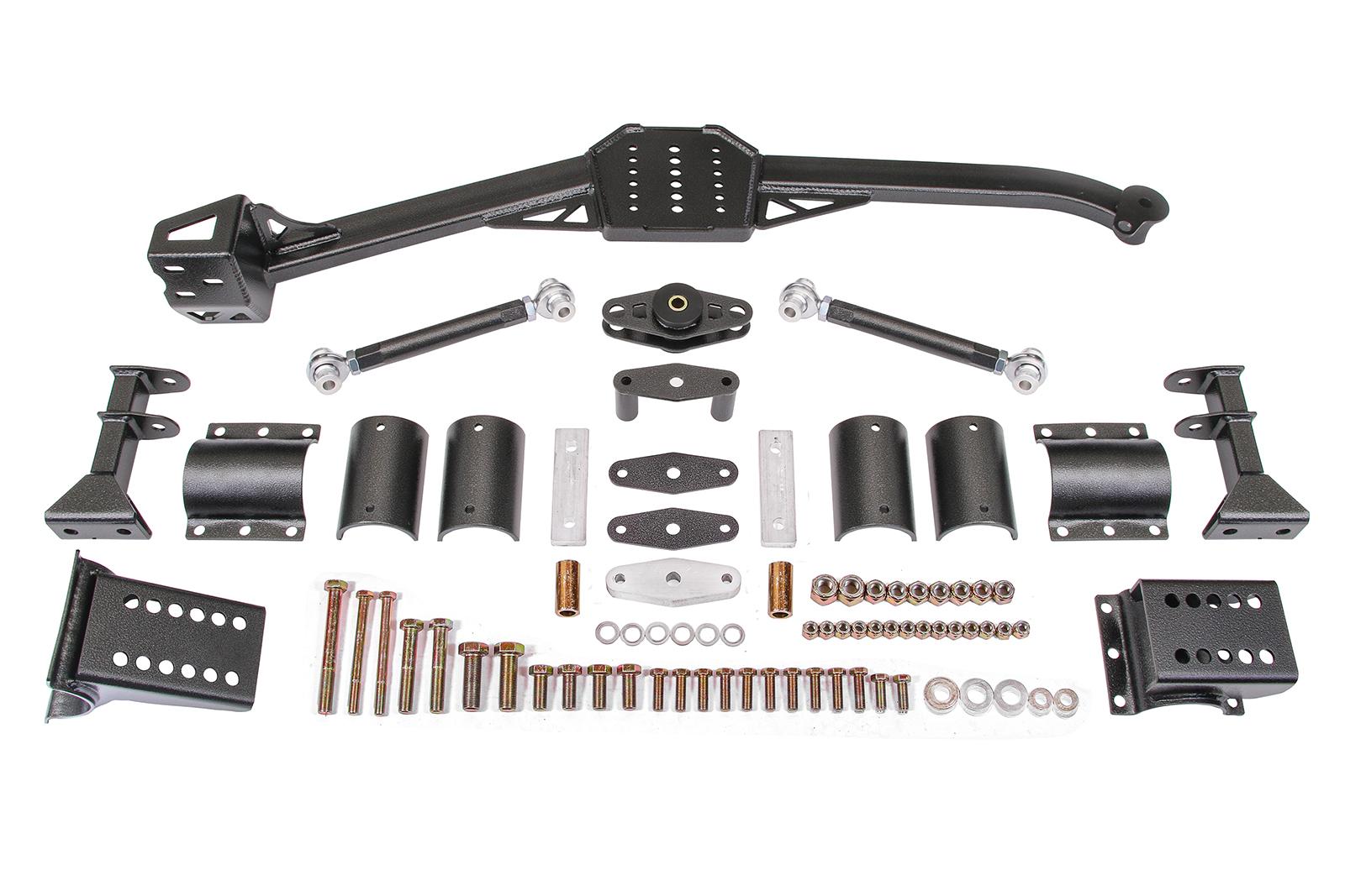 WL330 - Watts Link, Body Mount, Rod Ends, Adjustable Axle Clamps