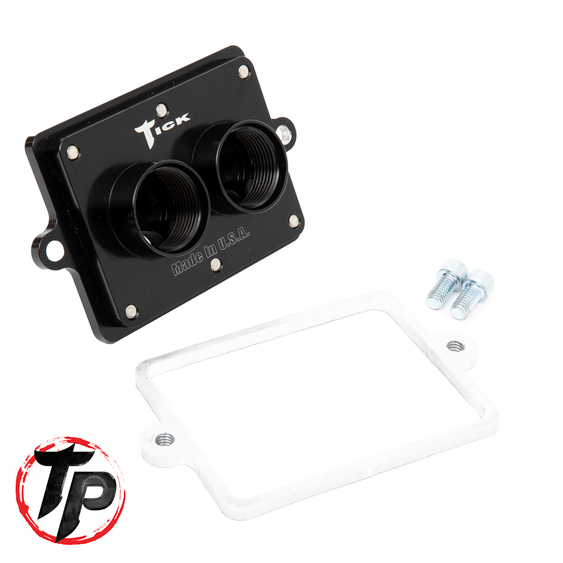 Unbranded Billet Firewall Pass Through Wiring Harness Kit – Fits 1.2" Or 1.25" Hole, CNC Anodized Black, Universal