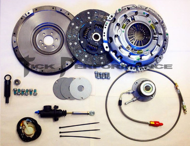XTD Stage 2R Clutch Kit + Prolite Flywheel For 97-04 Chevy Corvette C5 LS1 Z06 LS6 – 4140 Chrome Moly