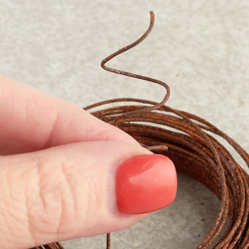 22 Gauge Rusty Tin Craft Wire