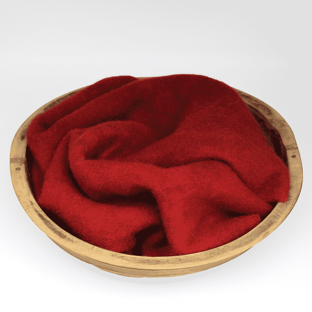 Blackberry Primitives Hand Dyed Wool, Fat Quarter, color Crimson