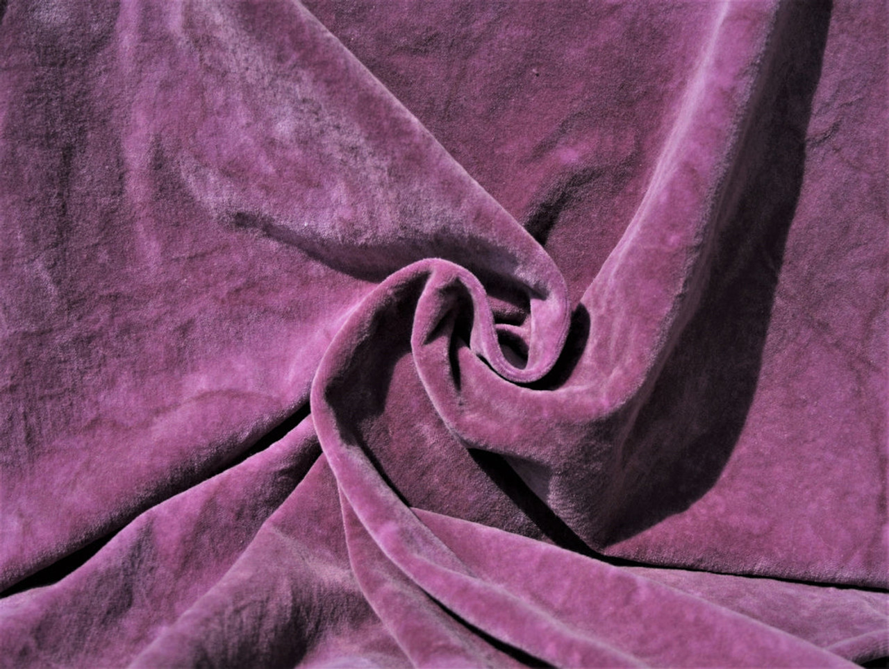Cotton Velvet Fabric by the Yard