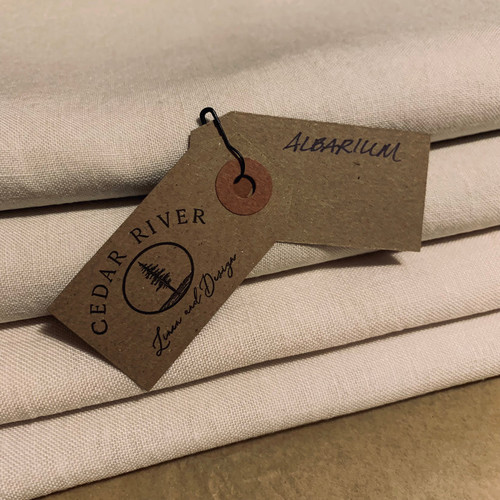 Cedar River Linen, Albarium 18 ct Aida, Zweigart Base