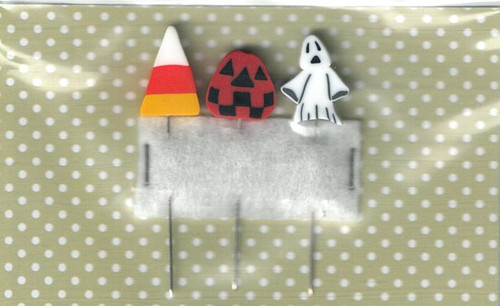 Halloween Pin Set Ghost,Pumpkin and Candy